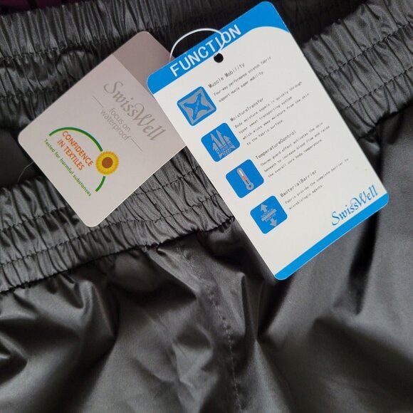 Swisswell Speedrun Pants Mens XL Black Waterproof Outdoor Fishing Camping NEW - Picture 5 of 6